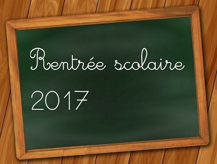 Rentrée 2017 – élèves et apprentis