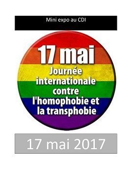 Mini expo au CDI homophobie.jpg