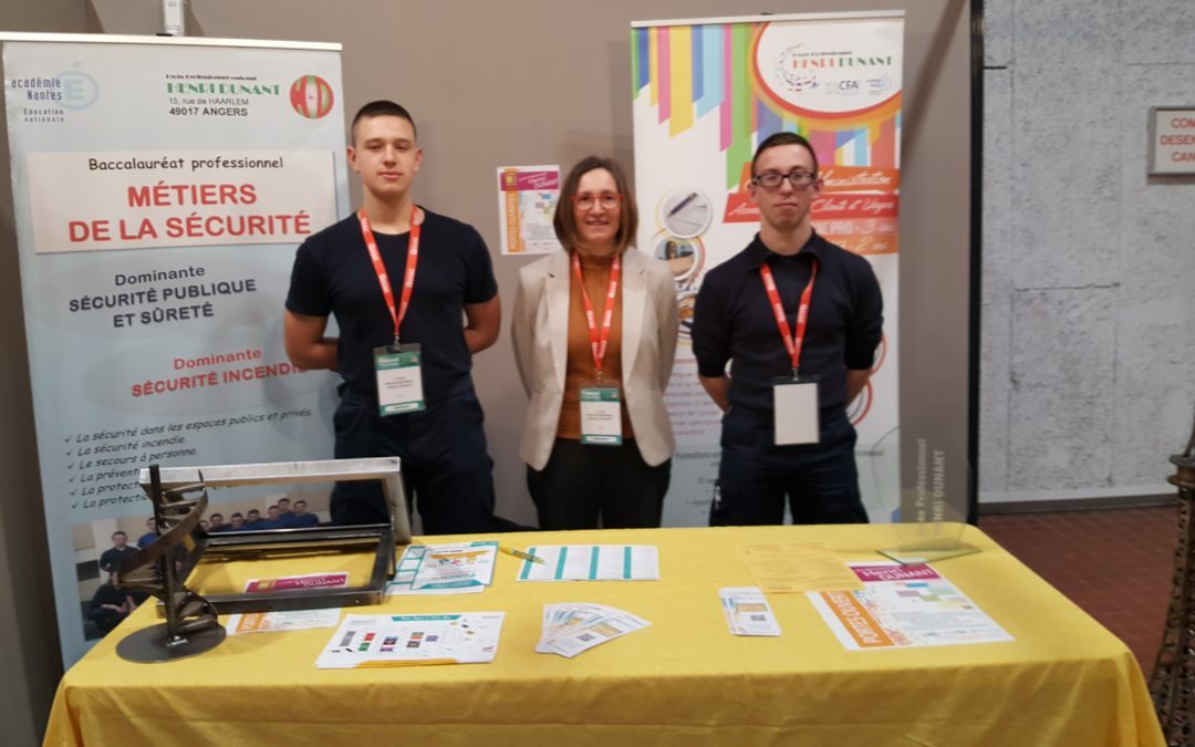 Le Lycée Professionnel Henri Dunant présente ses formations au Forum de l’Orientation 2019